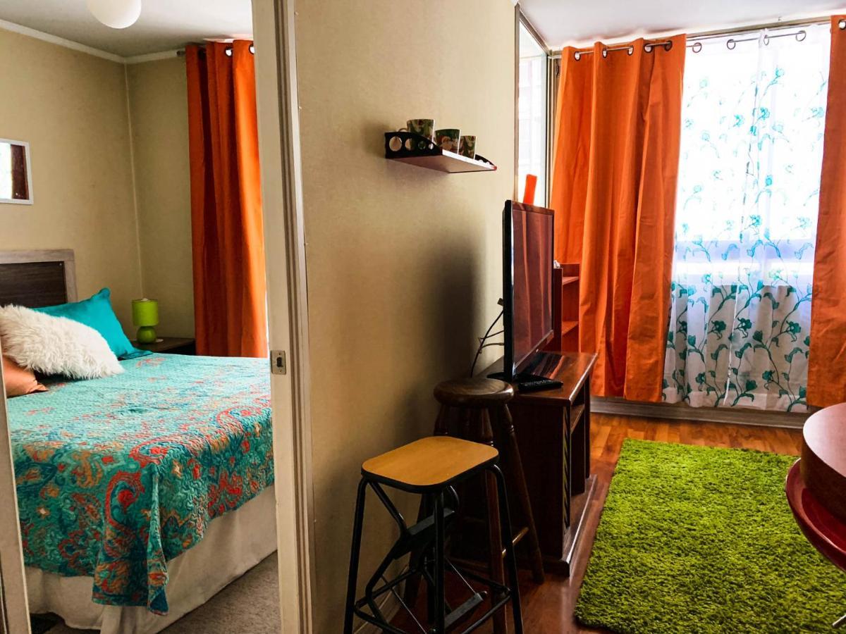 Apartamento Depto 2 Metro Plaza de Armas  Santiago de Chile Exterior foto